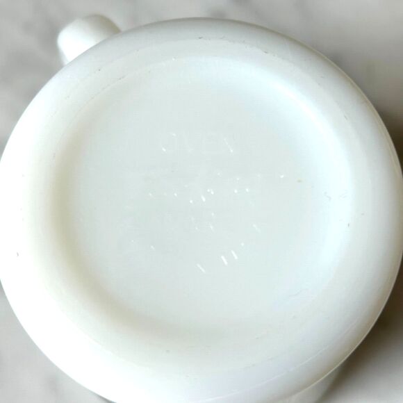 Vintage Fire King Anchor Hocking Mug Coffee Cup D Handle Mallard Duck Hunting - Picture 7 of 7